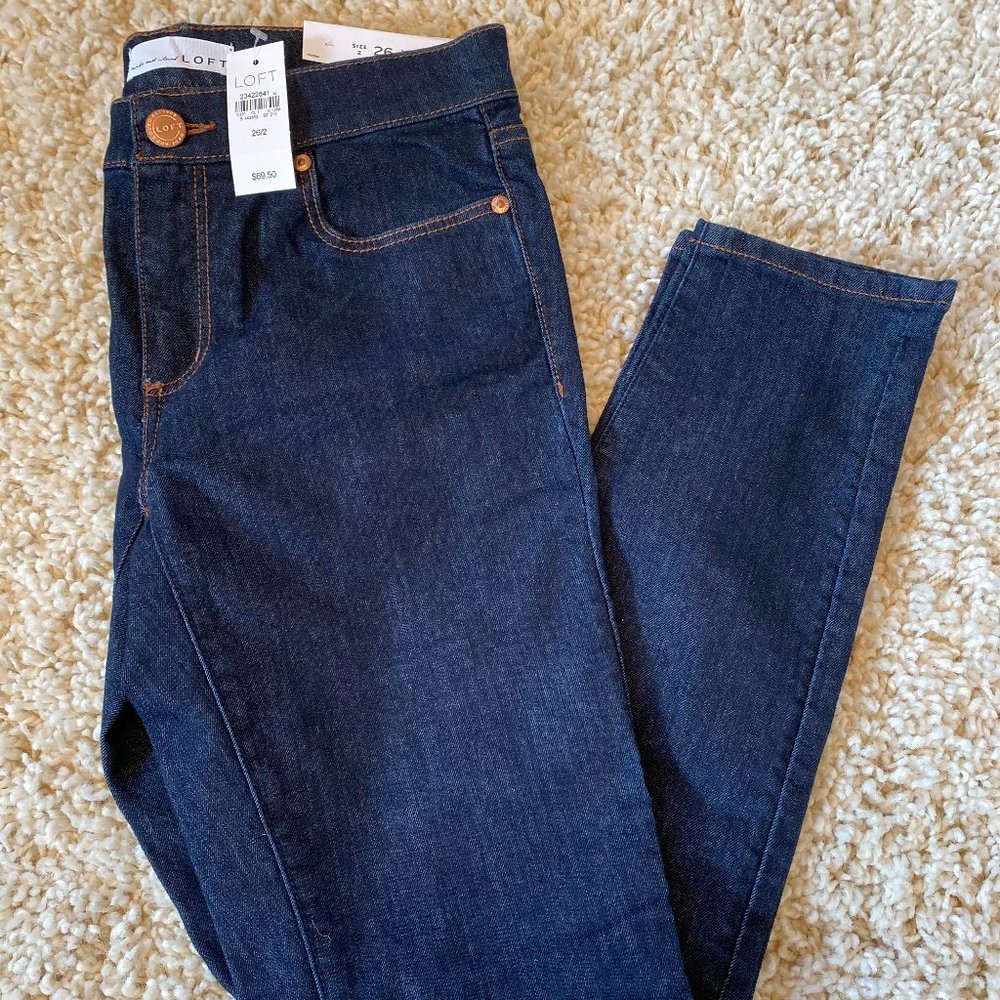 Ann Taylor LOFT jeans modern skinny size 26 (2)